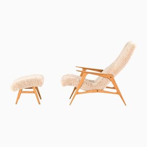 Schwedischer Siesta Sessel von Jio Möbler, 2er Set