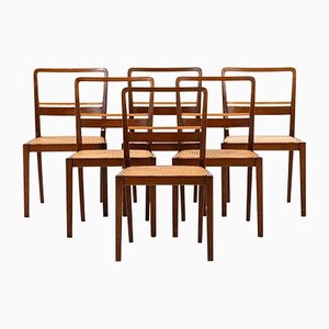 Esszimmerstühle von Erik Chambert für Ab Chamberts Möbelfabrik, 6er Set
