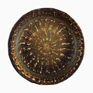 Round Bowl in Glazed Stoneware by Gunnar Nylund for Rörstrand