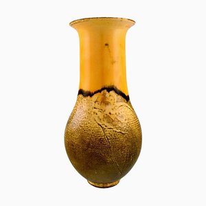 Große dänische Vase aus glasiertem Steingut von Svend Hammershøi für Kähler