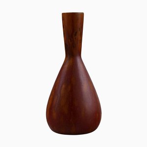 Vase aus glasierter Keramik von Carl-Harry Stålhane für Rörstrand