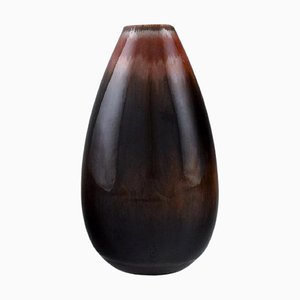 Vase aus glasierter Keramik von Carl-Harry Stålhane für Rörstrand