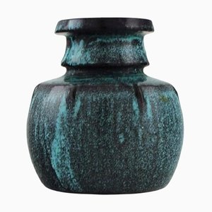 Dänische Vase aus glasiertem Steingut von Svend Hammershøi für Kähler