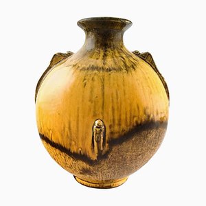 Glazed Stoneware Vase by Kähler for Svend Hammershøi