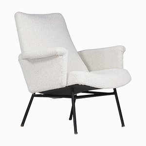 Midcentury SK660 Armchair in Bouclé by Pierre Guariche for Steiner, France, 1953