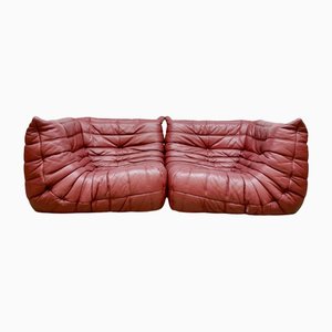 Vintage Togo Easy Chair Love Seat by Michel Ducaroy for Ligne Roset, 1970s