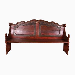 18th Century Dutch Painted Bench