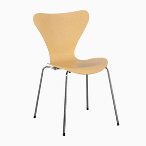 Silla Butterfly en amarillo claro de Arne Jacobsen para Fritz Hansen