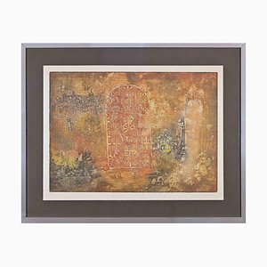 Bruno Canova, Rome, Original Lithograph, 1972