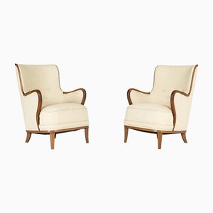 Lounge Chairs by Axel Larsson for Bodafors, Set of 2