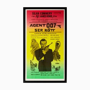 Pósters de la película de James Bond. Juego de 8