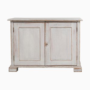 Antique Swedish White Country Sideboard