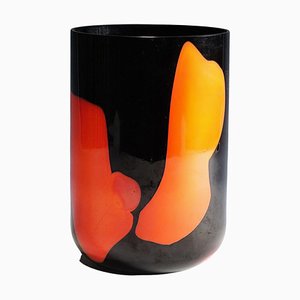 Macchia Vase aus Murano Kunstglas von V. Nason & C., 1990er