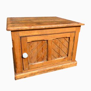 Antique Pine Cupboard or TV Cabinet, 1890s
