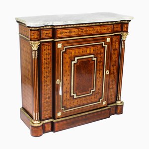 Antique 19th Century French Napoleon III Parquetry Cabinet