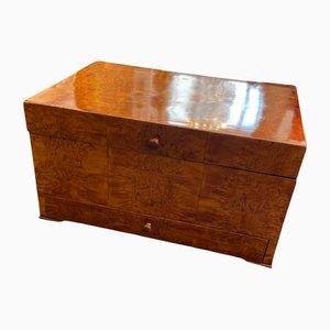 Biedermeier Wooden Jewelry Box