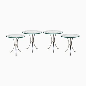 Bar Tables from the Waldorf Hotel, 1940, Set of 4
