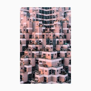 Aerialperspective Images, Pyramid-Shape Residential Building, Photograph