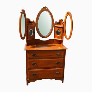 Dressing Table in Satin and Walnut, 1920s