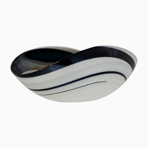 Italian Murano Glass Bowl, 1980s