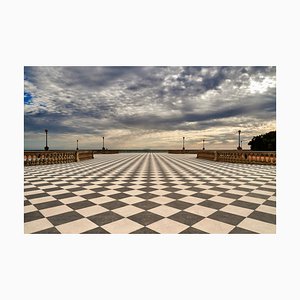 Andrea Pistoles, Seafront Terrasse Mascagni in Livorno, Italien, Fotografie