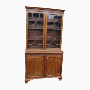 Tall Bookcase in Mahogany on Ogee Feet, 1960s