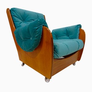 Mid-Century Saddle Back Armchair from G Plan