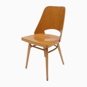 Plywood Dining Chair by Lubomir Hofmann for Ton, 1960s