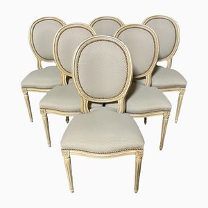 French Dining Chairs, Set of 6