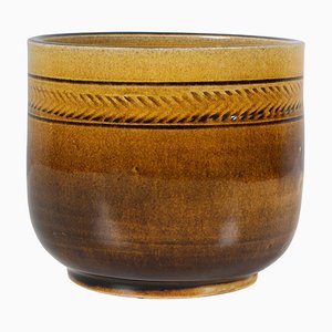 Jarrón vintage de cerámica de Herman A. Kähler