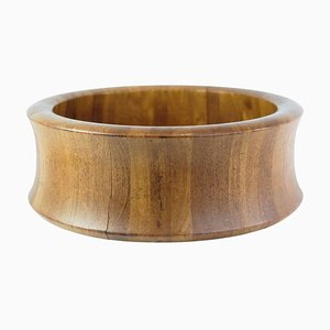 Danish Design Teak Wood Bowl from Digsmed, 1960s