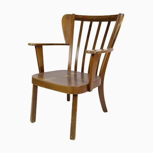 Stained Beech Wood Canada Model 2252 Chair by Søren Hansen