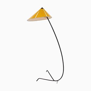Stehlampe im japanischen Stil von Josef Hůrka, 1960er