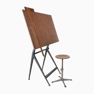 Drawing Table by Friso Kramer and Wim Rietveld for Ahrend De Cirkel