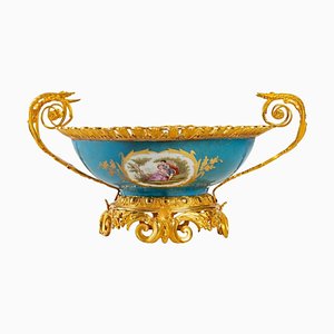 Porcelain Cup in the Style of Sèvres
