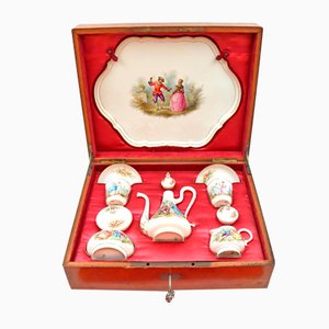 Porcelain Box from Sèvres, Set of 9