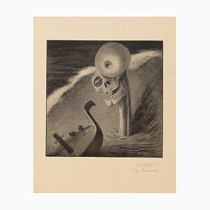 Alfred Kubin, Faksimiledrucke Nach Kunstblättern, Heliogravures, 1903, 15er Set