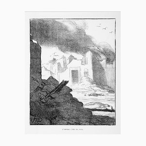 Honoré Daumier, L'Empire c'est la Paix, Lithographie, 1869