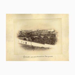 Antike Ansichten von S. Josè Di Guatemala, Original Vintage Photo, 1880er, 2er Set