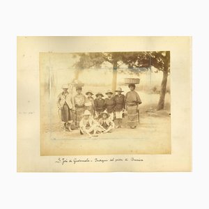 Fotos antiguas de San José, Guatemala, década de 1880. Juego de 2