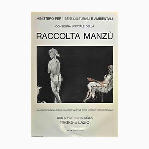 Impresión en offset original de Giacomo Manzu, Manzu Collection, 1981