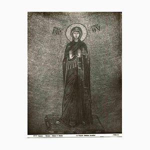 Osvaldo Böhm, The Virgin, Murano, Vintage Black & White Photo, Early 20.-Century