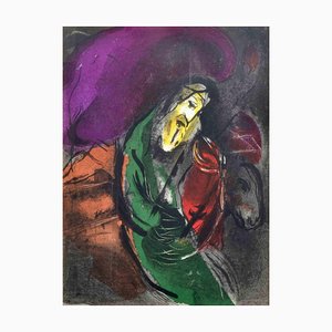 Marc Chagall, Jèrémie Teller aus der Bibel, Lithographie, 1960er