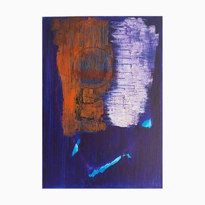 Paolo Cantù, Blue Hope, Original Painting, 2020