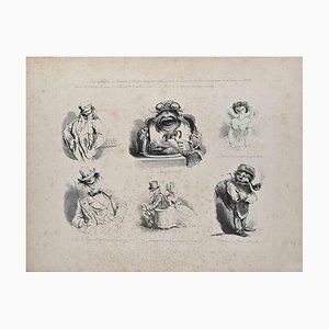 Alfred Grevin, Animals, Original Lithograph, Late-19th-Century