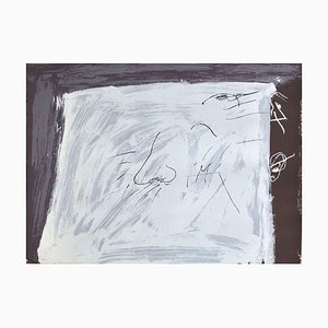 Antoni Tàpies, Sans titre, Lithographie Originale, 1974