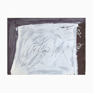 Antoni Tàpies, Sin título, Litografía original, 1974