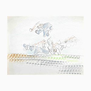 Roberto Matta, Composition, Original Drawing, 1970s