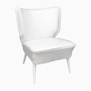 White Cocktail Chair, 1960s