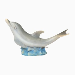 German Dolphin Table Lamp, 1990s